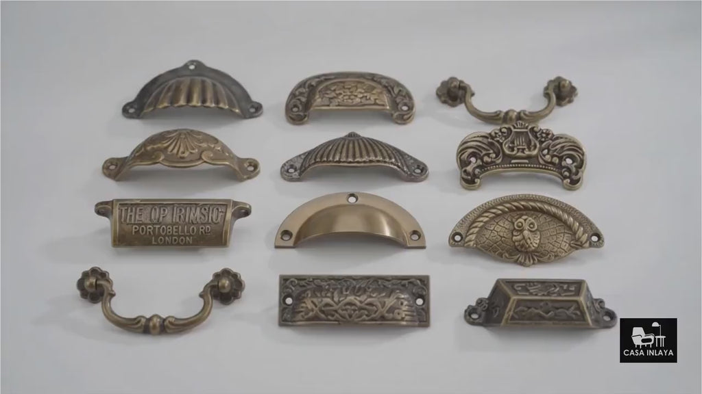 Antique Drawer Cup Handles