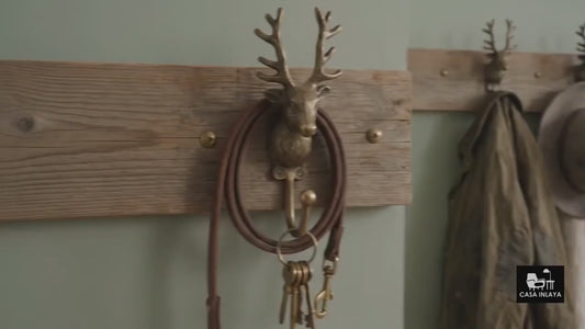 Antique Deer Wall Hooks