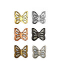Mother of Pearl Brass Butterfly Cabinet Knob