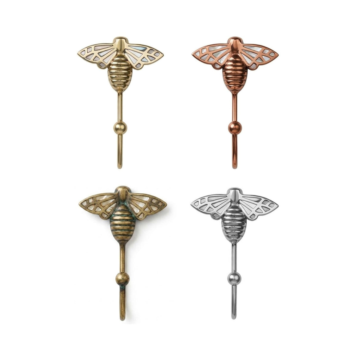 Decorative Bumblebee Wall Hook & Cabinet Pull