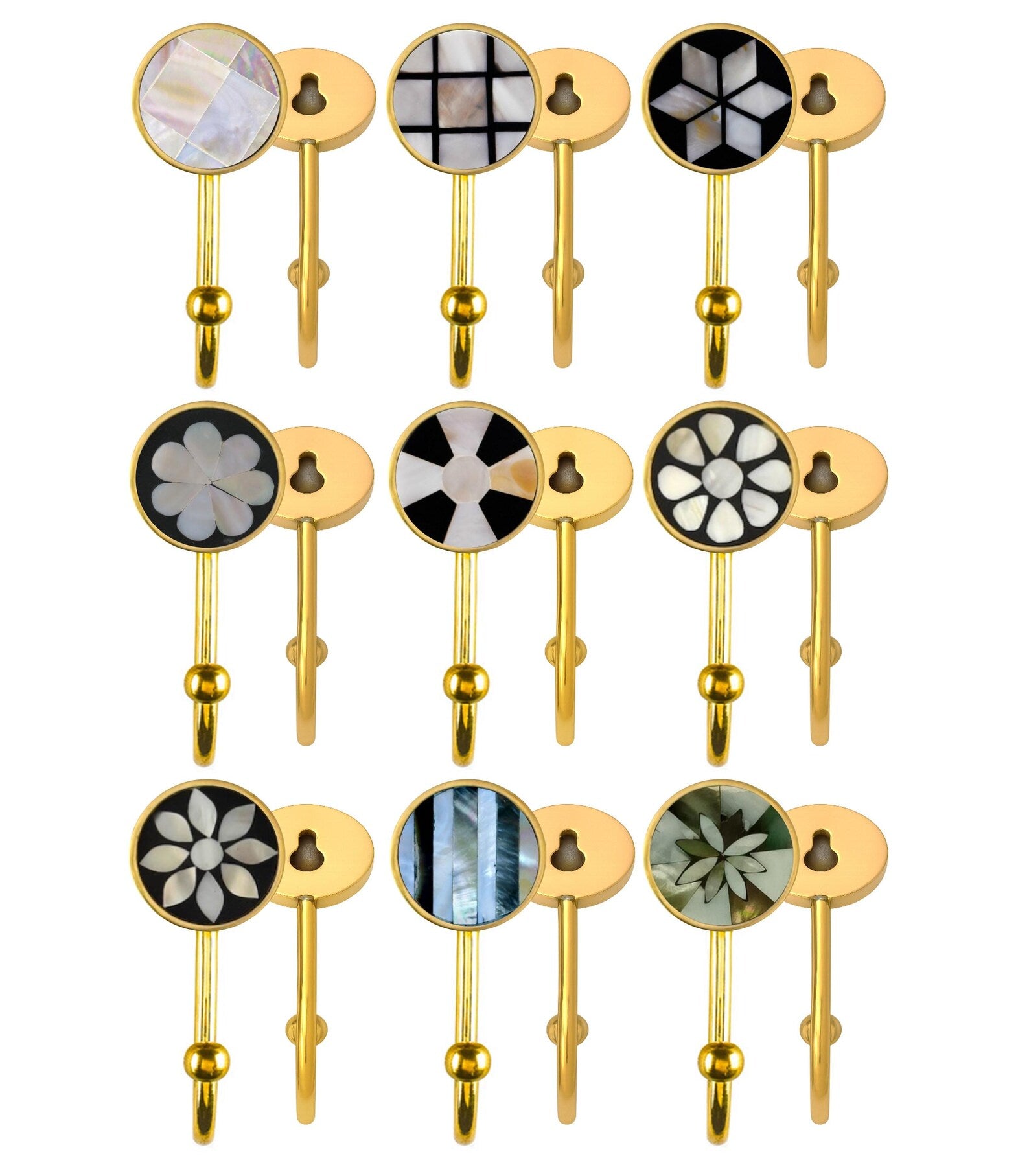 Mother of Pearl Wall Hook