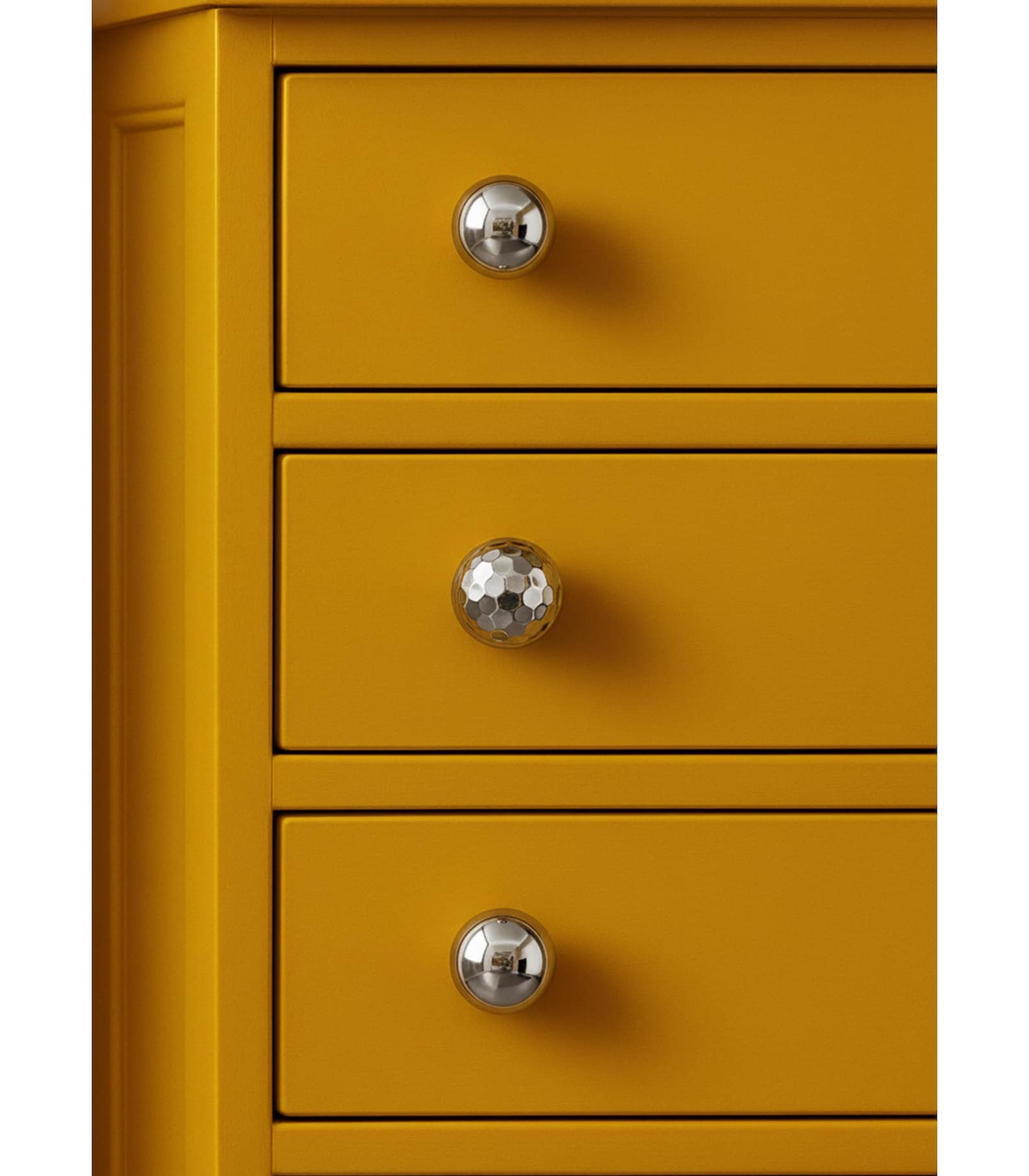 Solid Brass Chrome Cabinet Knobs