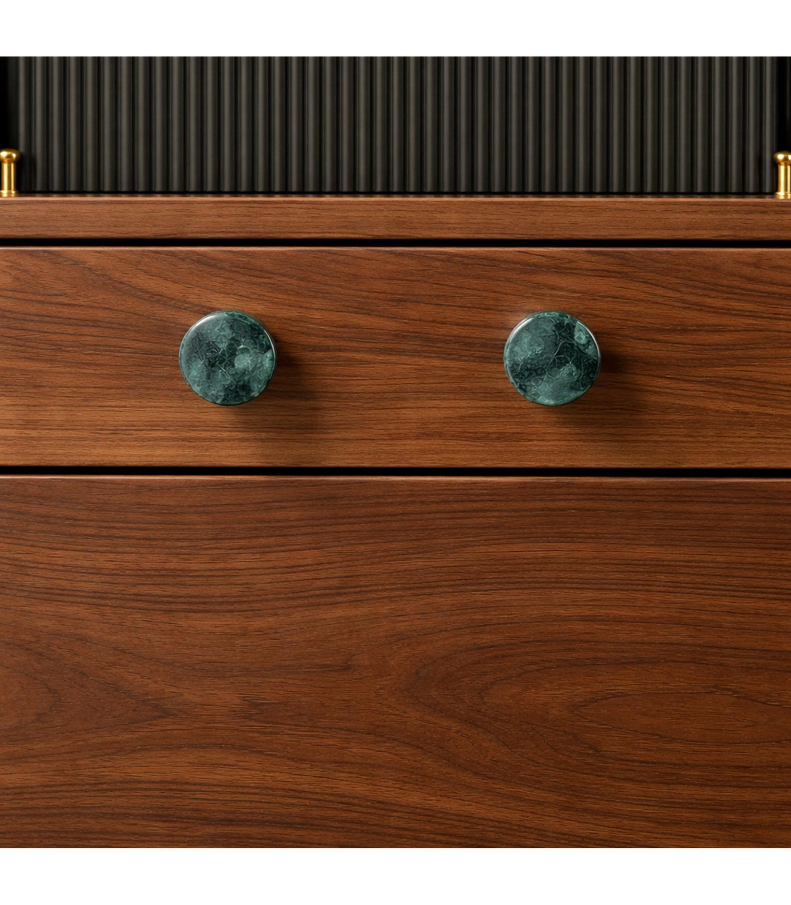 Green Marble Cabinet Knob