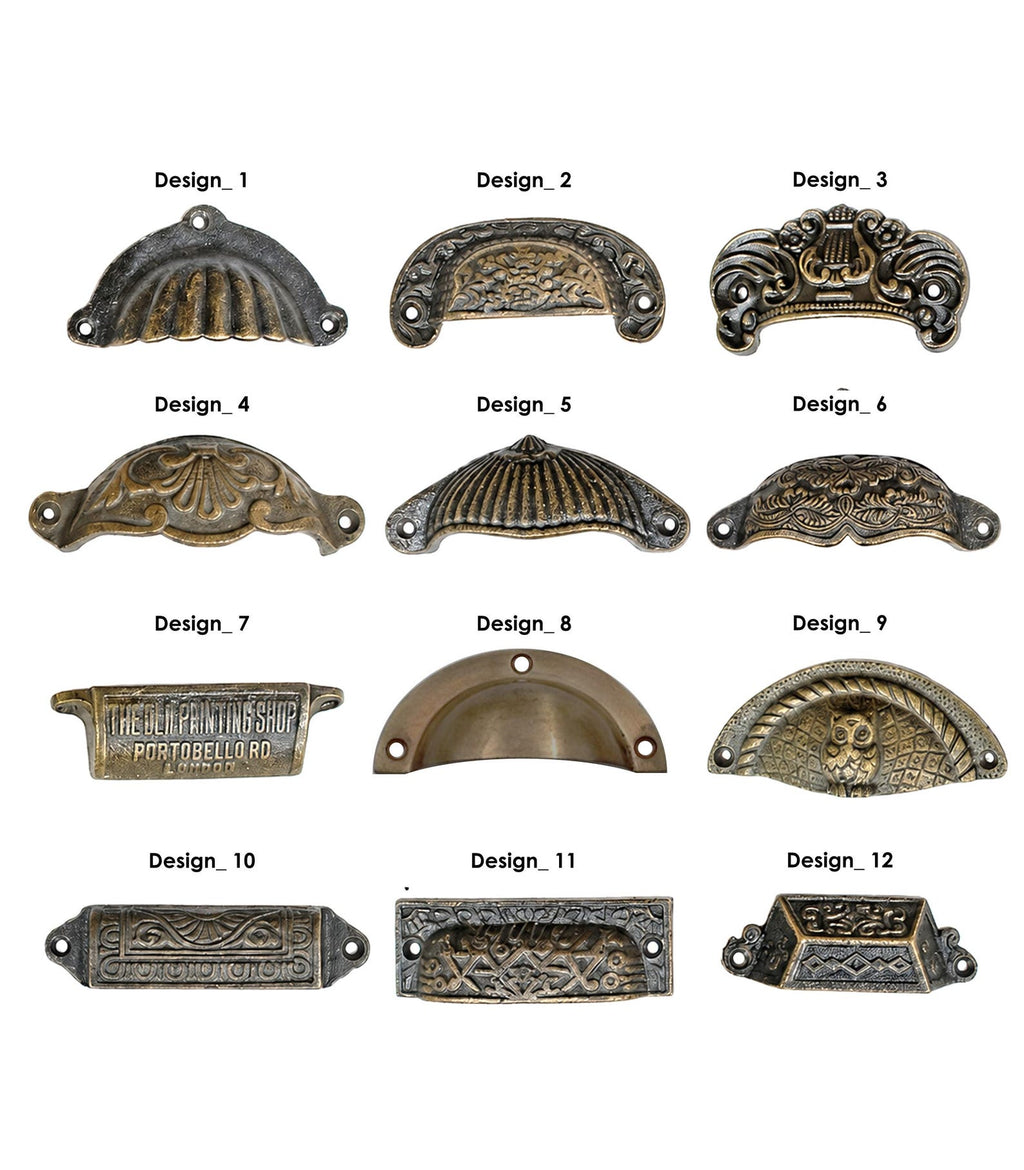 Antique Drawer Cup Handles