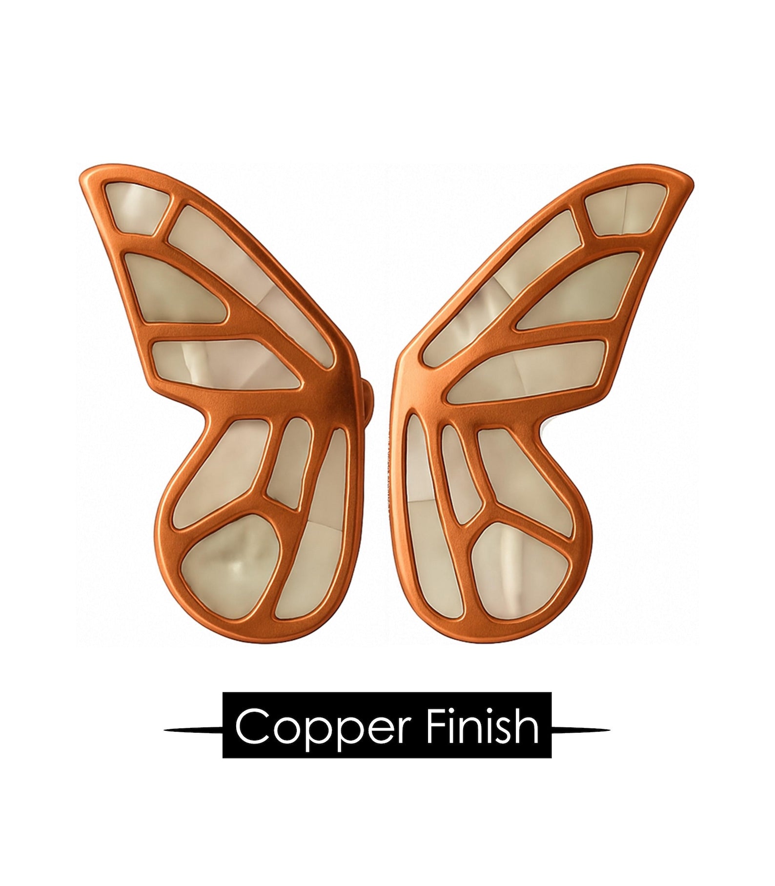 Mother of Pearl Butterfly Cabinet Knob
