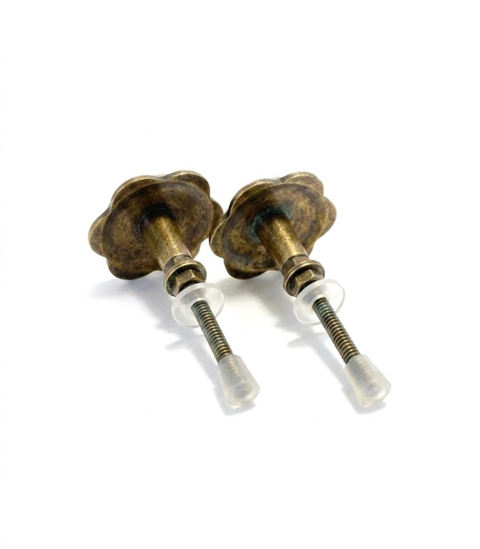 Pearl Floral Cabinet Knob