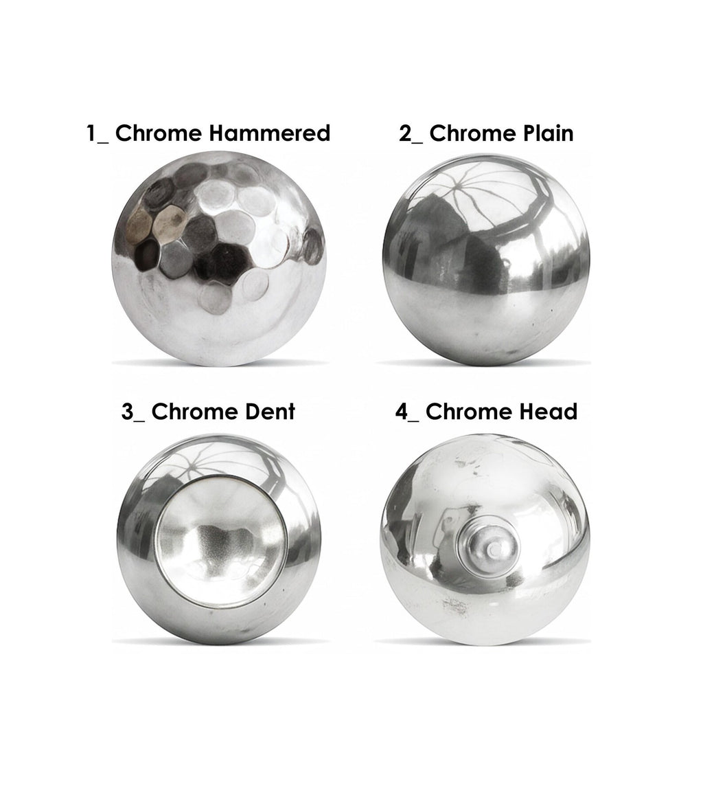Solid Brass Chrome Cabinet Knobs