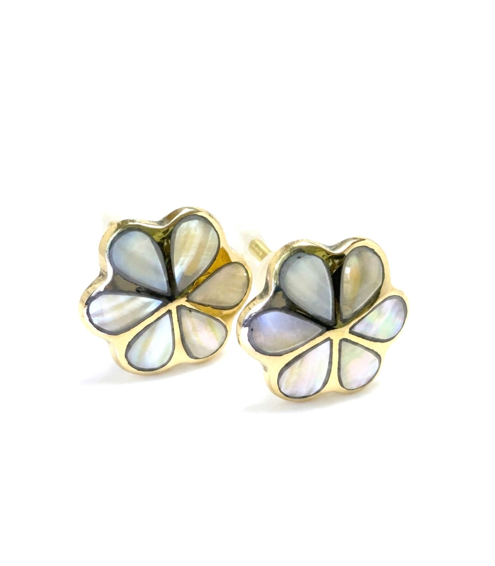 Pearl Floral Cabinet Knob