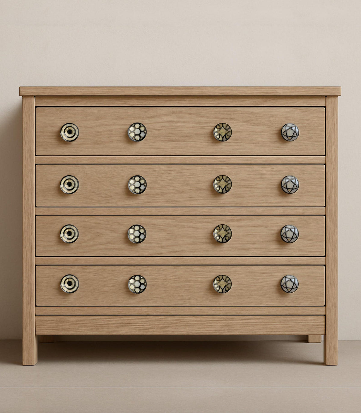 Mother of Pearl & Blackened Opulence Handle