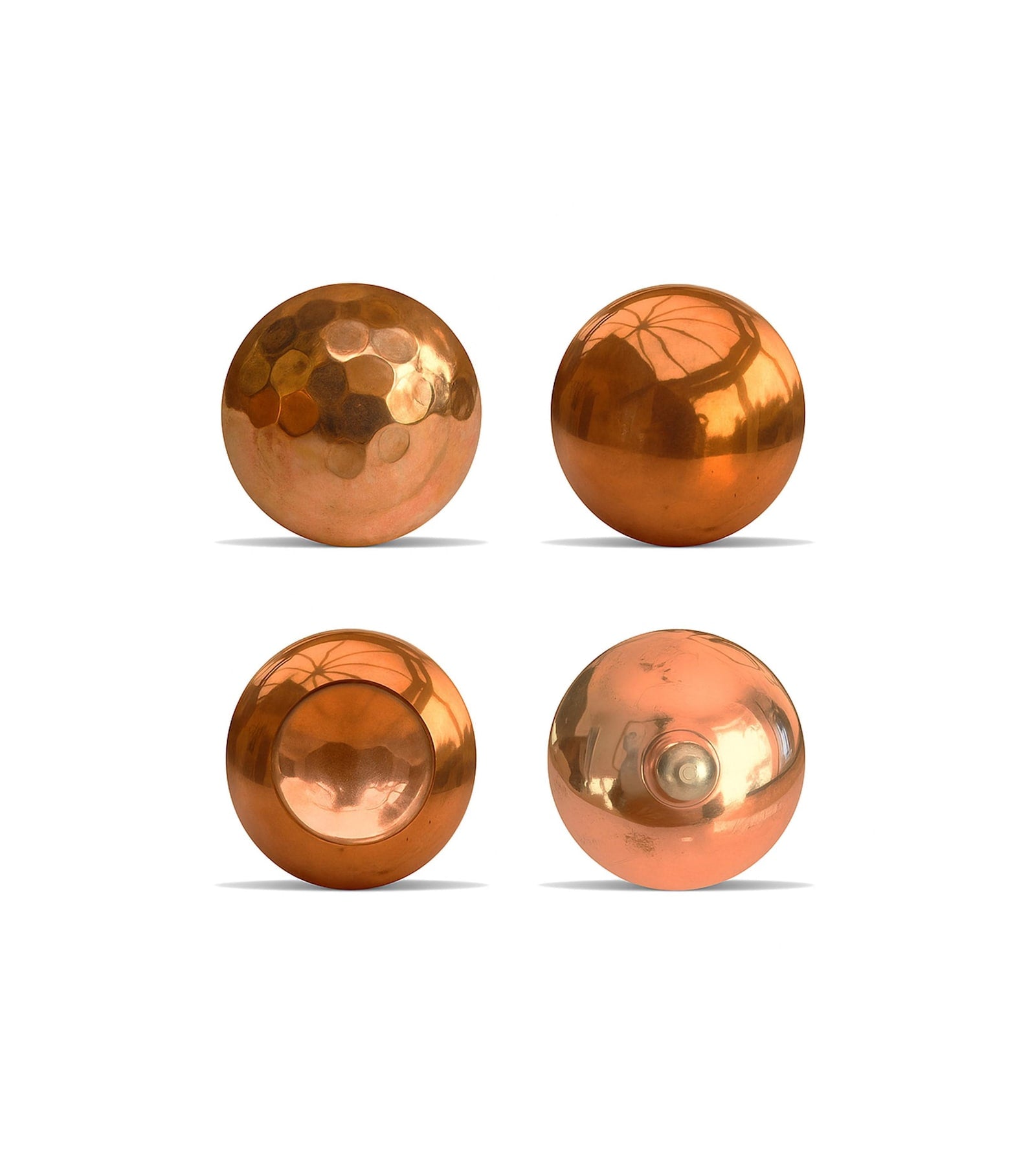 Handmade Copper Cabinet Knob: Rustic Farmhouse Hardware