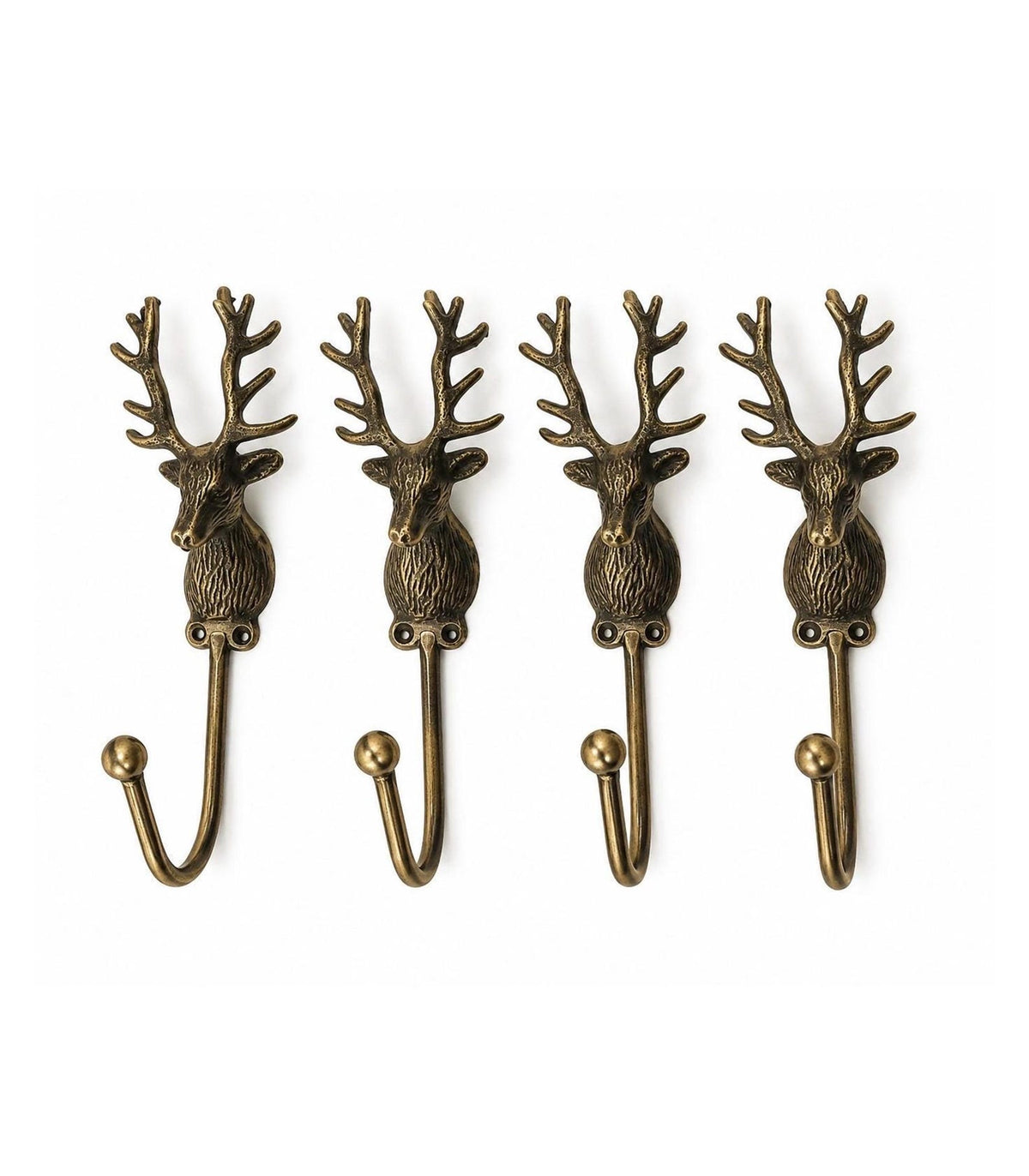 Antique Deer Wall Hooks