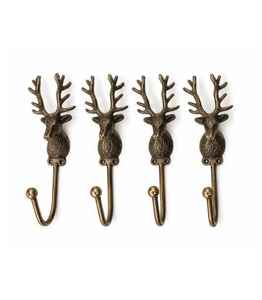 Antique Deer Wall Hooks