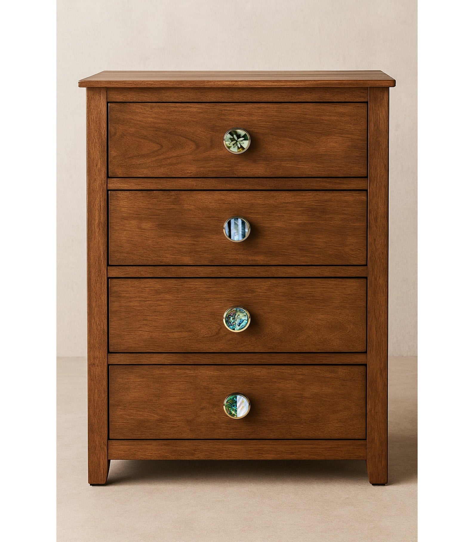 Mother of Pearl & Brass Opulence Handle