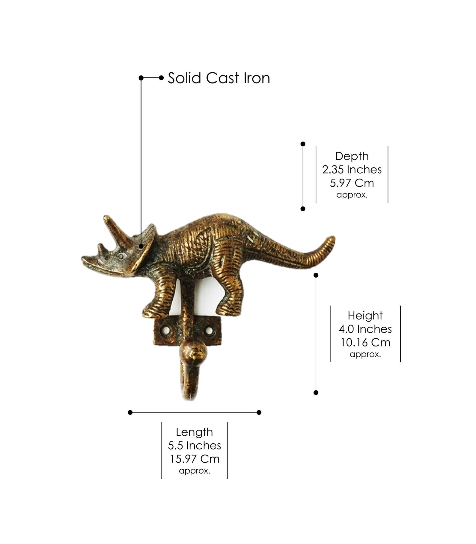 Vintage Animal Wall Hooks