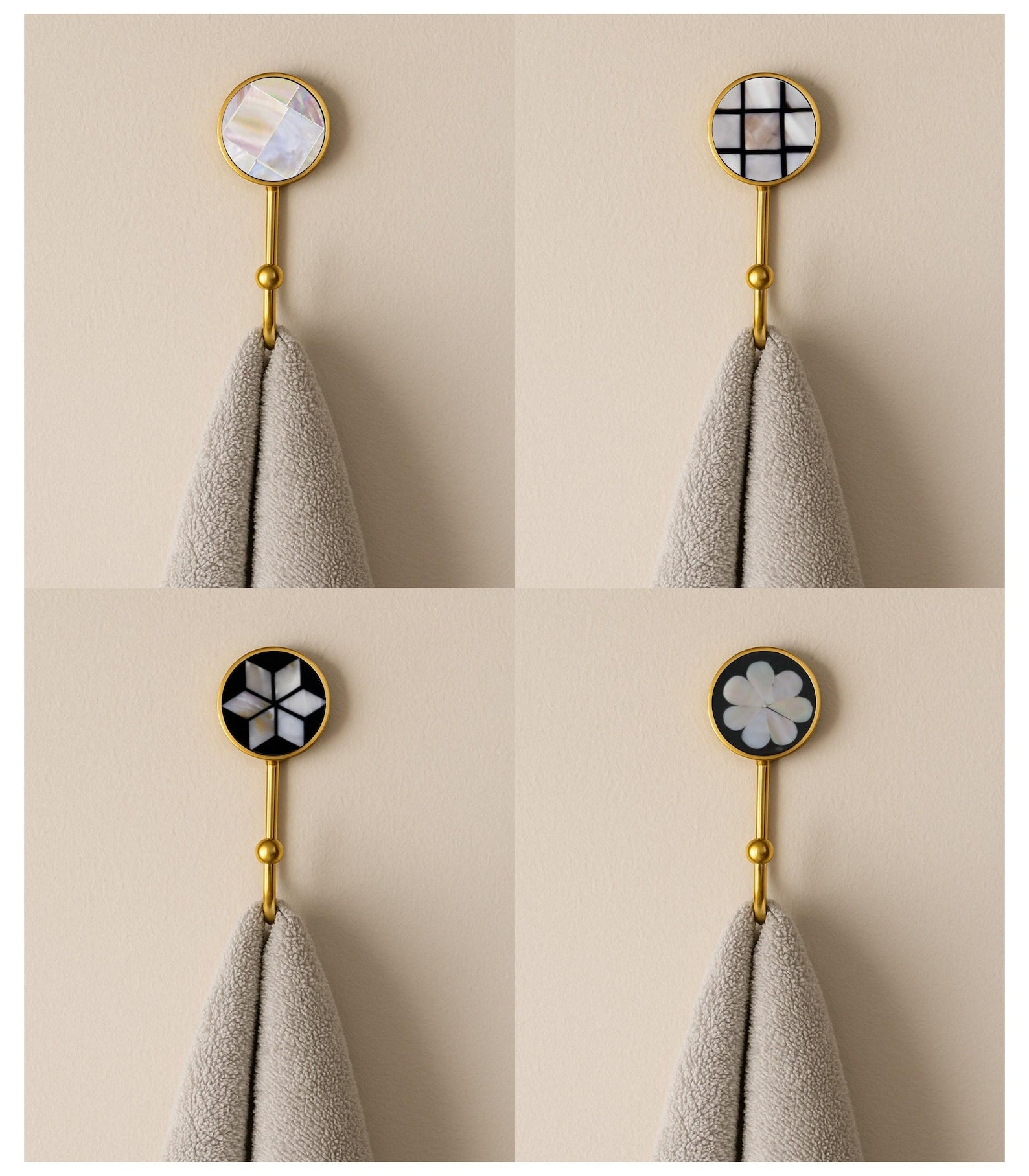 Mother of Pearl Wall Hook