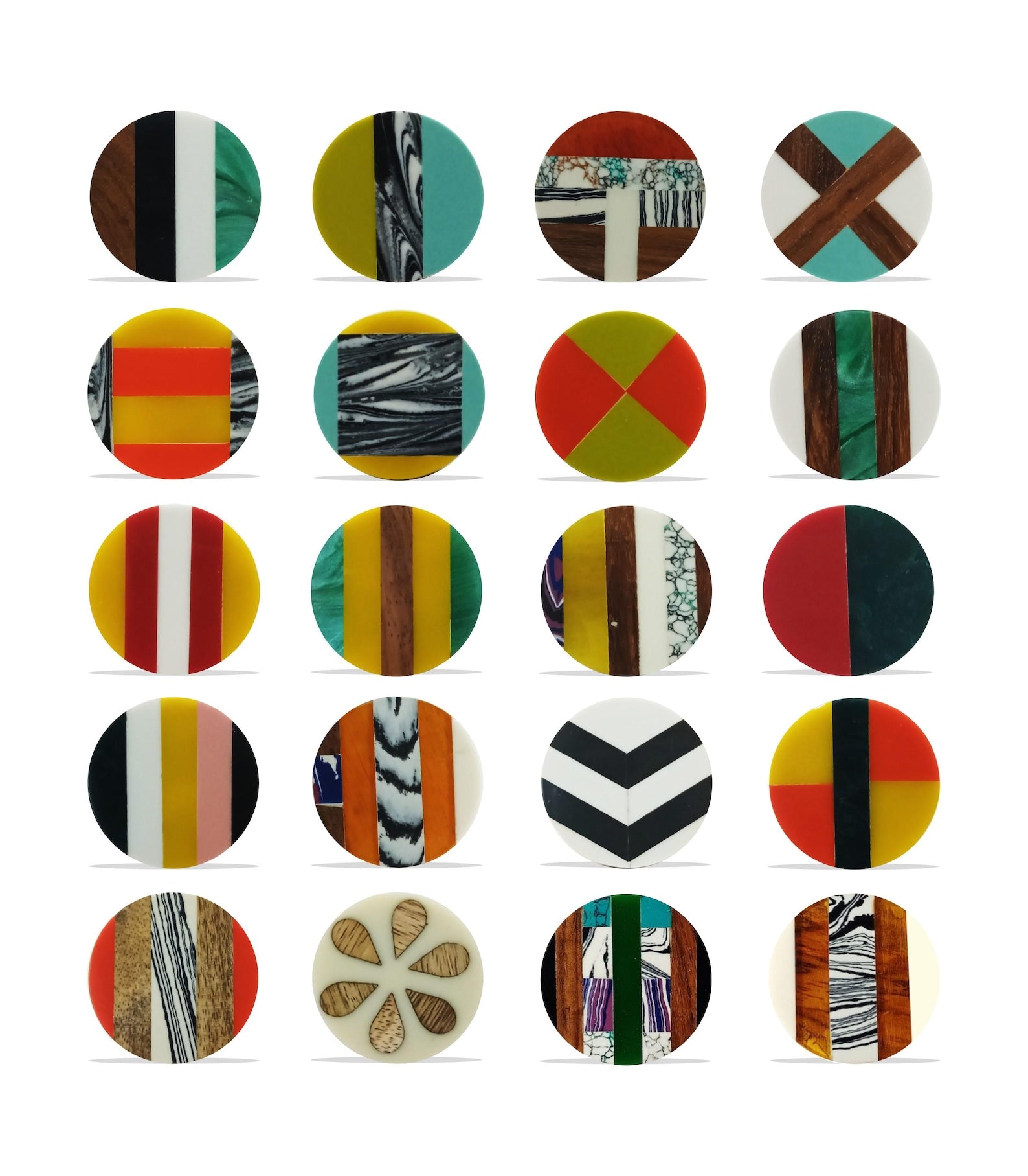 Modern Resin Cabinet Knobs